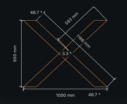 Cross Bracing drawing