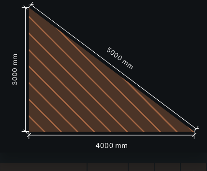 Diagonal drawing