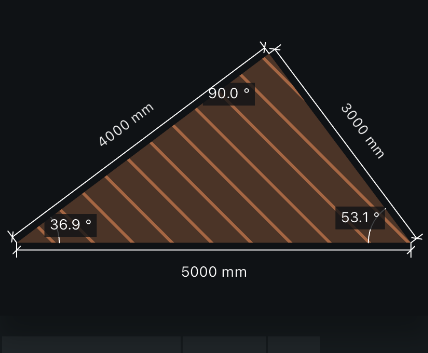 Trigonometry drawing